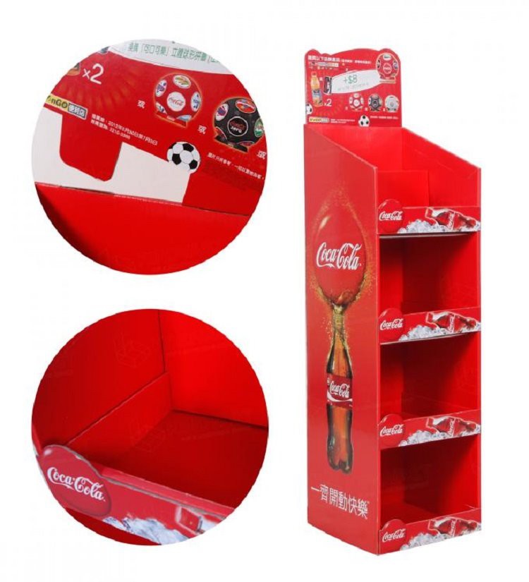 Coke Cardboard Display Rack (2)