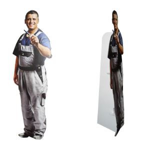 Изрязване на жизнения размер|Точка на продажбата